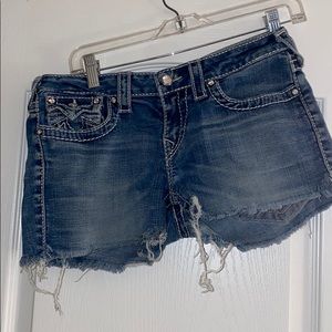 True Religion Denim Cut Offs